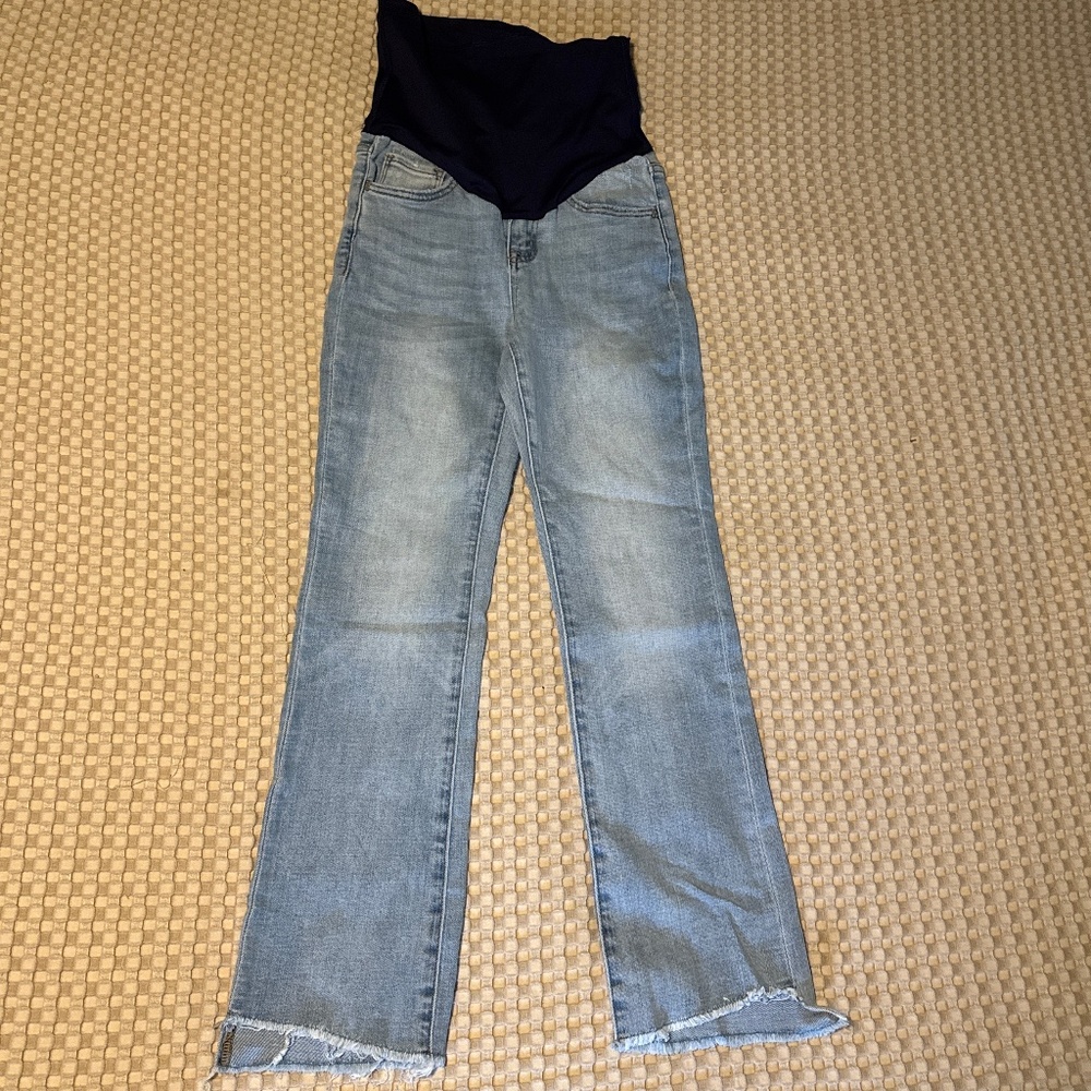 Pinkblush Blue Maternity Jeans